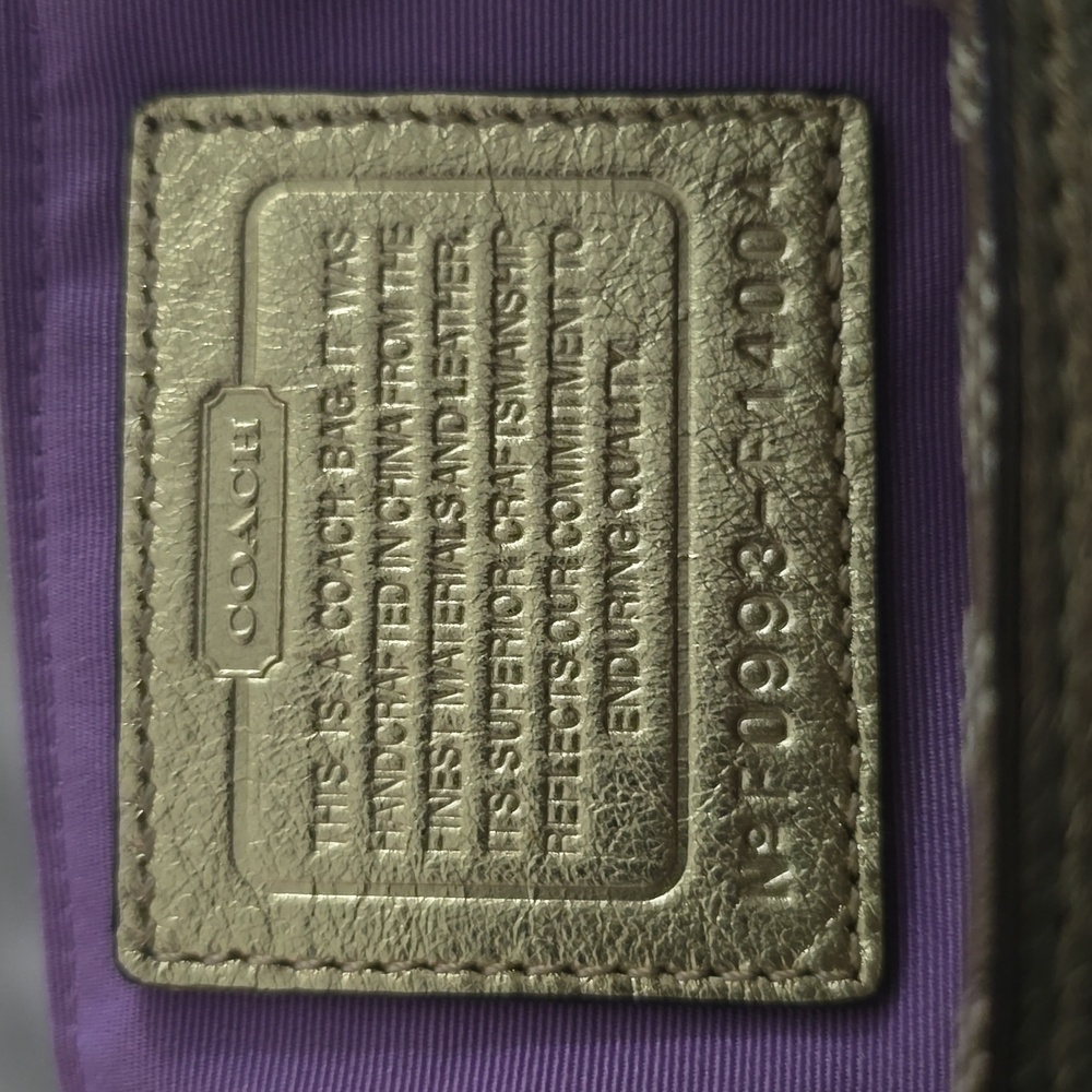 Coach Limited Edition Patchwork Gallery Mosaic - image 4